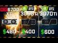 RX 6700 XT vs RTX 3060 Ti vs 3070 Ti | Test in 12 Games (1440p, 4K)