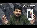 Samsung Galaxy A32  Unboxing In Telugu || 64MP Quad Camera & 90 Hz Amoled Display ||