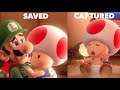 Saving Toad Vs Getting Him Captured - All Choices Luigi's Mansion 3