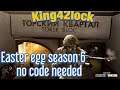 Season 6 Easter egg without doing the code
