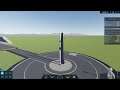 SimpleRockets 2: Testing Falcon 9 & STAT Module 1