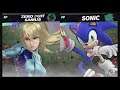 Super Smash Bros Ultimate Amiibo Fights – Request #15886 Zero Suit vs Sonic
