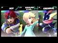 Super Smash Bros Ultimate Amiibo Fights – Request #16820 Roy vs Rosalina vs Greninja