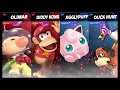 Super Smash Bros Ultimate Amiibo Fights   Request #5413 Olimar & Diddy vs Jigglypuff & Duck Hunt