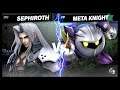 Super Smash Bros Ultimate Amiibo Fights – Sephiroth & Co 136 Sephiroth vs Meta Knight