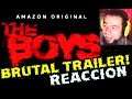 THE BOYS BRUTAL TRAILER FINAL! REACTION - VIDEO REACCION Y OPINION - KARL URBAN -AMAZON - FYD COMICS