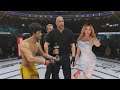 UFC一代購物女王無聊參加格斗大賽,第一場遇李小龍,這下遭殃了