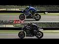 Yamaha YZR M1 VS Suzuki GSX RR  || MotoGP 21 || Top Speed || Sound || Acceleration || Drag Race ||