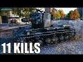 КВ-2 (Р) МАСТЕР 11ФРАГОВ 🌟 World of Tanks лучший бой прем тт 6 уровня