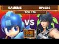 2GG Kongo Saga - R2G | Kameme (Mega Man) VS Rivers (Chrom) Top 128 - Smash Ultimate