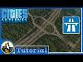 Cities Skylines | Tutorial | Vanilla Roundabout Interchange