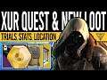 Destiny 2 | XUR'S EXOTICS & GEAR ROLLS! Trials Map, Cipher Quest & Inventory | 16th April