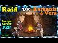 Epic Seven RAID VS Karkanis & Vera (Ken Achates Cecilia Lorina) Epic 7 Gameplay Epic7 EU F2P Day #43