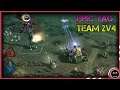 Epic Tag Team 2v4 - Unofficial Patch Big Bang Mod - Steamroller Brutal Ai - Tiberium Wasteland (4K)