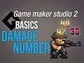 🔴Game Maker Studio 2 | Basics - Damage text or how to do it like the pros