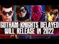 Gotham Knights Delayed Until 2022