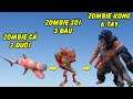 GTA 5 -  Kong Zombie 6 tay, Quỷ sói 3 đầu... Những chủ thể mạnh nhất của Virus Zombie chúa tể | GHTG
