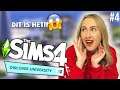 HIER zit het GEHEIME GENOOTSCHAP! - De Sims 4: Studentenleven - Deel 4