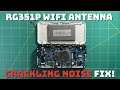 How to fix RG351P internal WiFi antenna audio issues