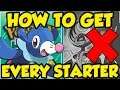 How To Get EVERY STARTER POKEMON In Pokemon Sword and Shield WITHOUT Pokemon Sun and Moon!