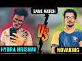 Hydra Hrishav vs Novaking 🔥 high intense fight in pubg mobile | Novaking call Hydra Hrishav