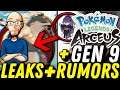 HYPE SEASON! Pokemon Legends Arceus and Pokemon Generation 9 Potential Leaks and Rumor Speculation