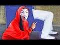I'M CAPTURED BY A MYSTERIOUS MAN! Hacker Girl Trapped in Prison Escape Room at 3am - PZ4 Vlog
