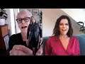 Jamie Lee Curtis Shows Neve Campbell her Action Figure & Scream 5 Talk