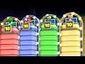 Mario Party 9 Minigames - Mario vs Yoshi vs Luigi vs Toad (Master CPU)