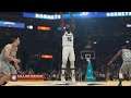 NBA 2K19 PS4  Charlotte Hornets vs Philadelphie 76ers NBA Season 71 game 1st Half