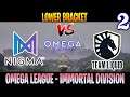 Nigma vs Liquid Game 2 | Bo3 | Lower Bracket OMEGA League Immortal Division | DOTA 2 LIVE