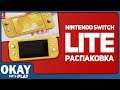 Распаковка Nintendo Switch Lite