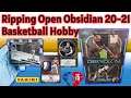 Obsidian 20-21 Basketball Hobby Box Review + Mail Day HEAT 🔥JAMES 🔥WISEMAN🔥AUTO TRAE YOUNG AND MORE