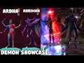 Shin Megami Tensei Liberation Dx2 - Ardha & Ahriman Demon showcase