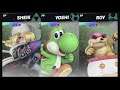 Super Smash Bros Ultimate Amiibo Fights – Request #14324 Sheik vs Yoshi vs Roy Koopa