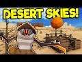 Surviving Against MONSTERS on a Hot Air Balloon in Desert Skies Gameplay!