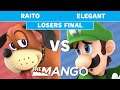 The Mang0 3 - Raito (Duck Hunt) VS Elegant (Luigi) - Smash Ultimate - Losers Final