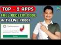 Top 2 - Play Store Redeem Code App | how to get Google redeem code | Redeem code Earning App