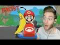 WHAT IS WRONG WITH MARIO?!?! Reacting to "Racist Mario" by Flashgitz