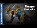 ZINOGRE | Monster Hunter World ICEBORNE in ZBRUSH