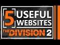 5 Useful Websites for The Division 2 | The Division 2