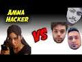 ANONYMOUS - Ducky Bhai - J Plays VS Amna Hacker / PUBG MOBILE