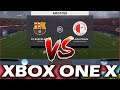 Barcelona vs Slavia Praga FIFA 20 XBOX ONE X
