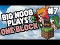 Big Noob plays Minecraft ONEBLOCK! Part 7 - Polar Bear? You want some Cola?