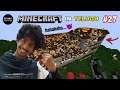 Burning the woodland mansion in Minecraft | Telugu Let's play #27 | VeekOctaGone