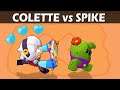 COLETTE vs SPIKE | 1vs1 | 28 Test | Brawl Stars