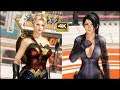 DOA 6 Rachel Wonder Woman mod Vs Momiji Jill Valentine mod 4K