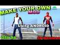Make your Mod for gta sa Using only Android phone Basic Tutorial dff replacement gta sa mod