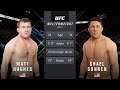 Matt Hughes Vs Chael Sonnen : UFC 4 Gameplay (Legendary Difficulty) (AI Vs AI) (Xbox One)