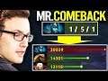 "Mr.Comeback" Miracle- hard Carry Phantom Assassin 10k mmr gameplay Dota 2